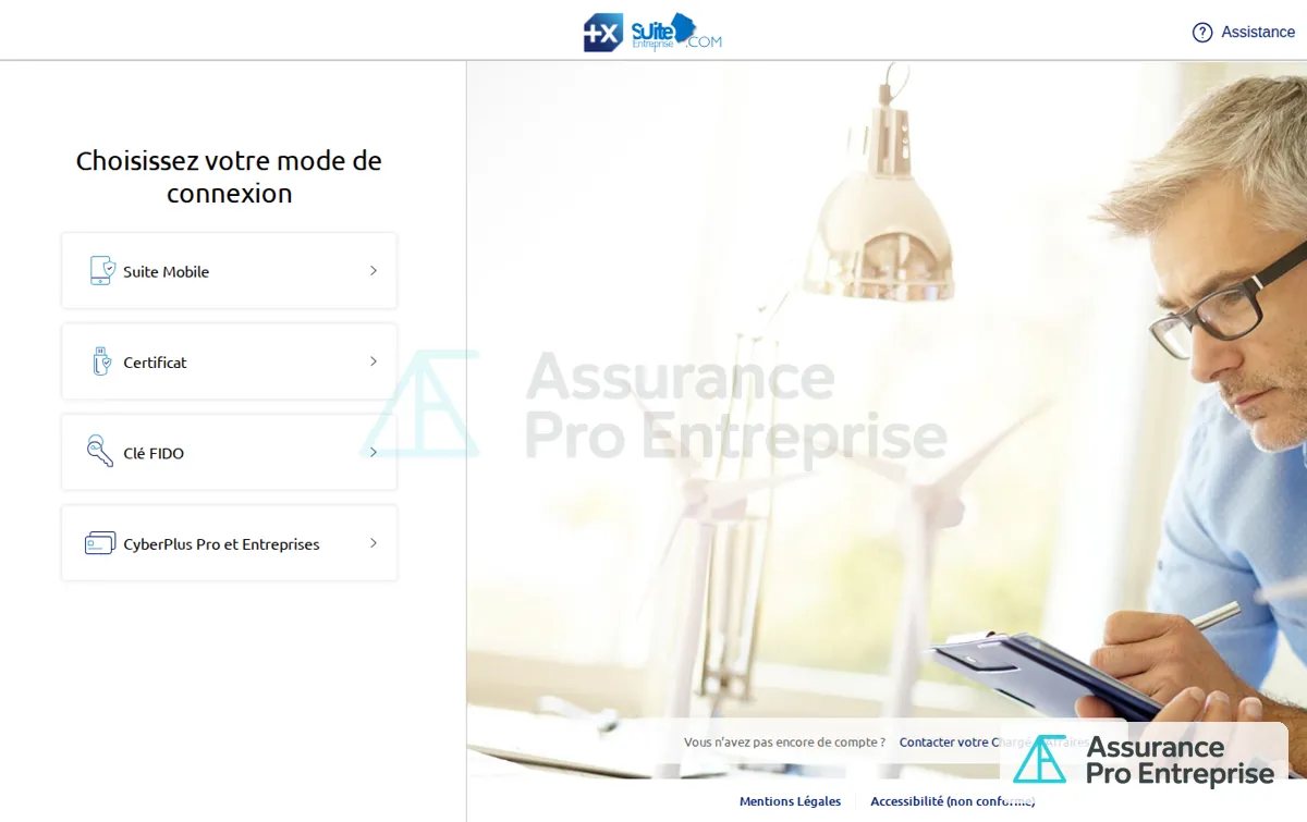Capture : Suite Entreprise.COM